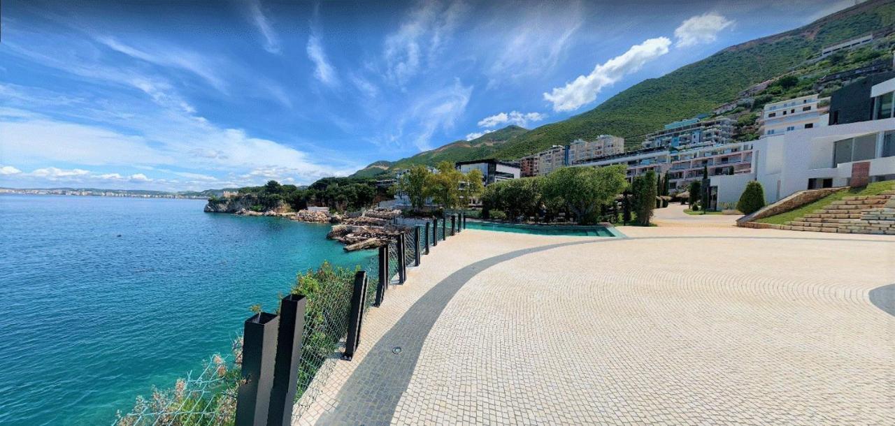 Celeste Bay Apartment Vlorë Esterno foto